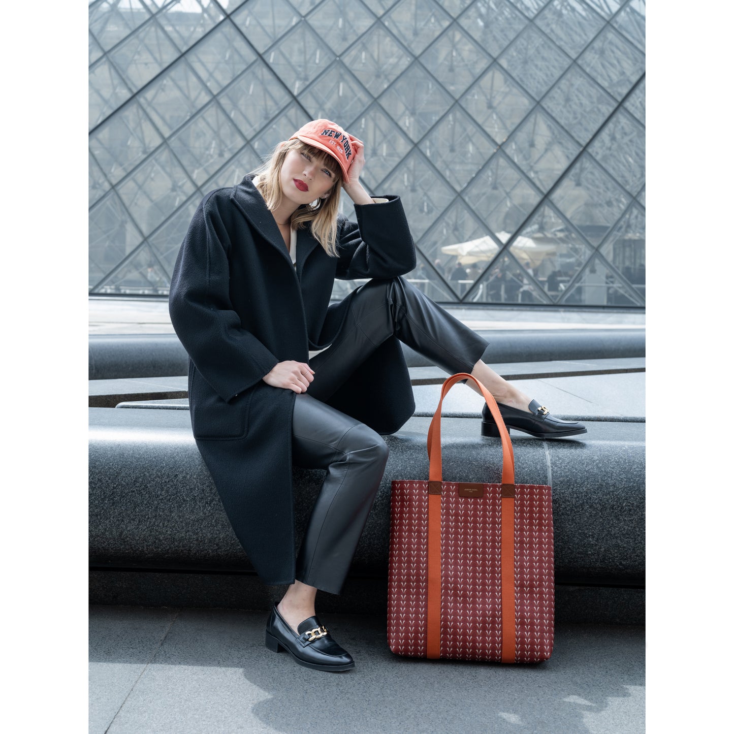 Kleo Oak Red - Shopper Bag