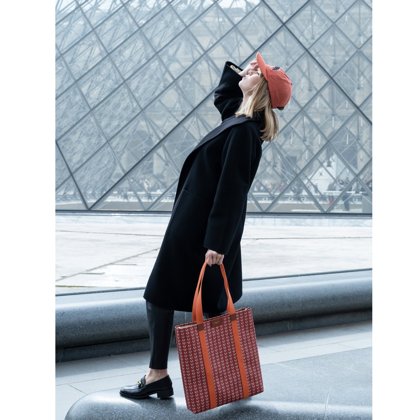 Kleo Oak Red - Sac de shopping