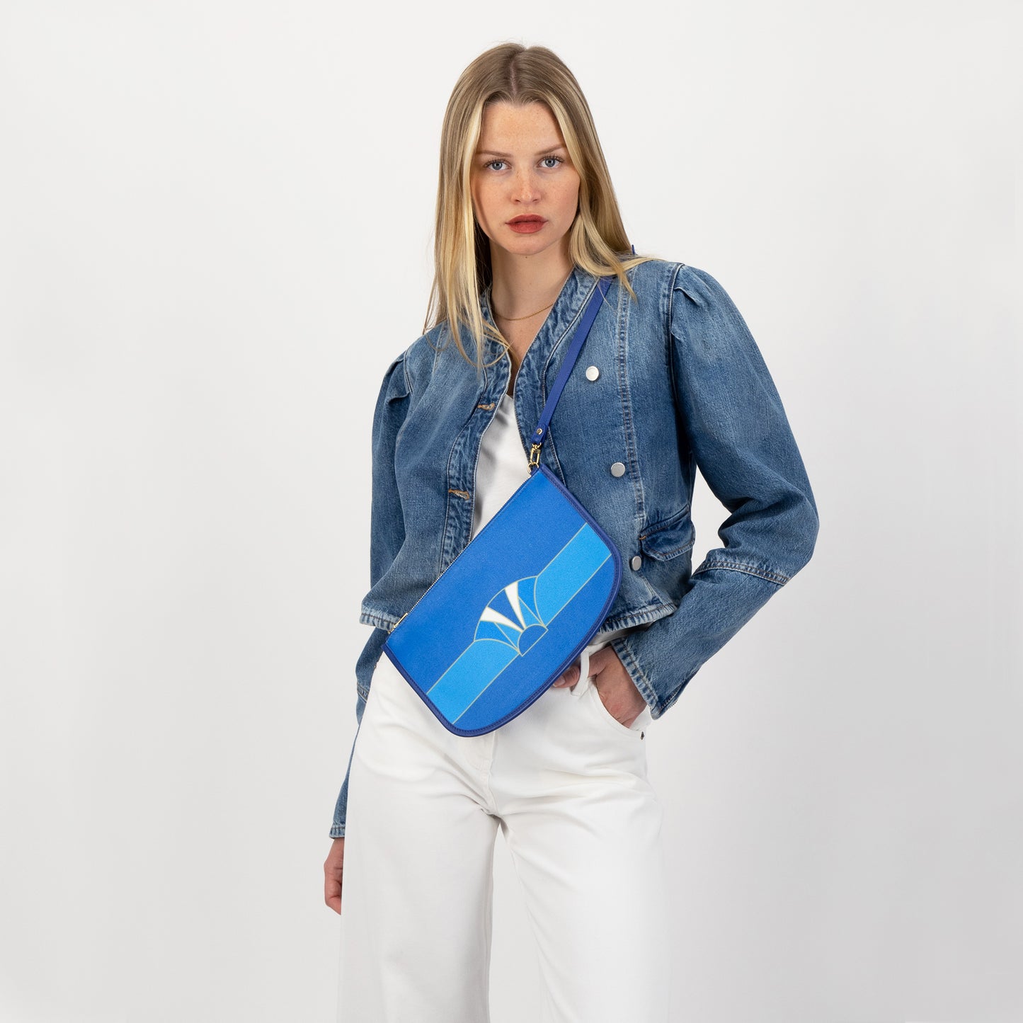 Lindy Hop Sodalite - Pouch/Bag 2 shoulder straps