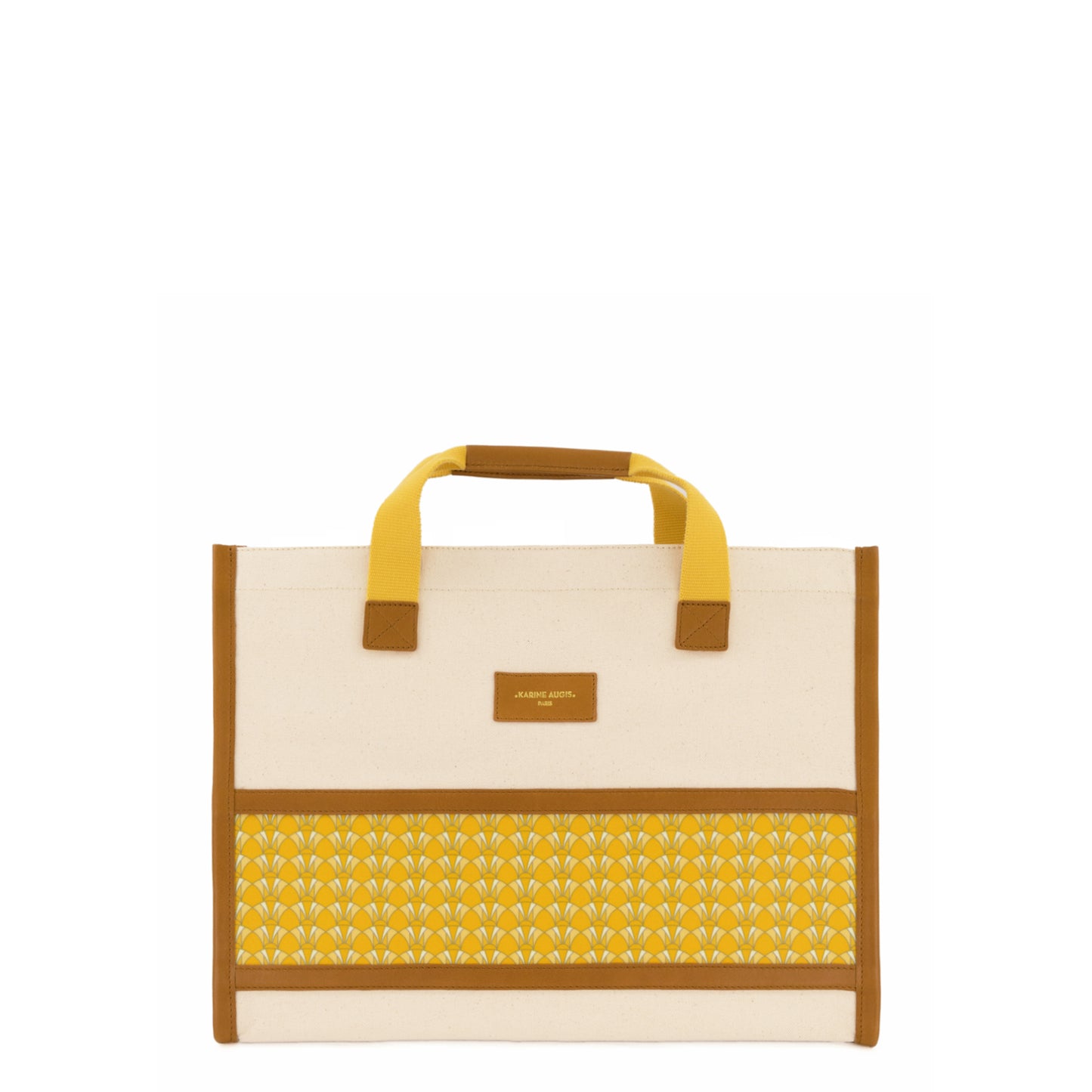 Nathalie Yellow - Foldable tote
