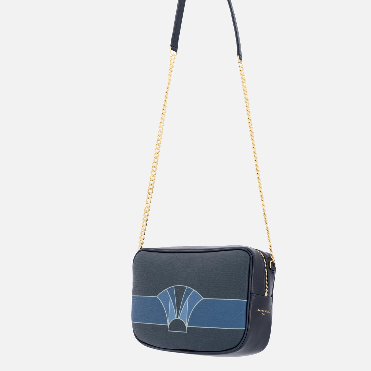 Rosalia Marine - Sac bandoulière et chaine