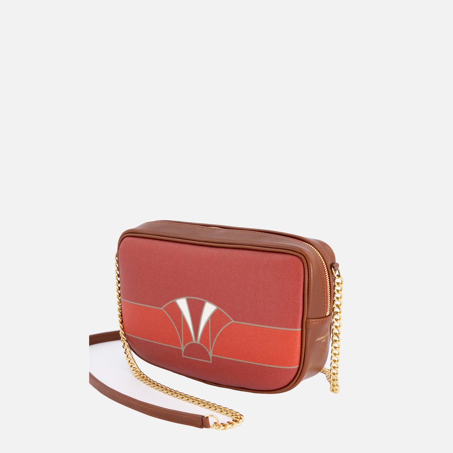 Rosalia Oak Red - Chain bag