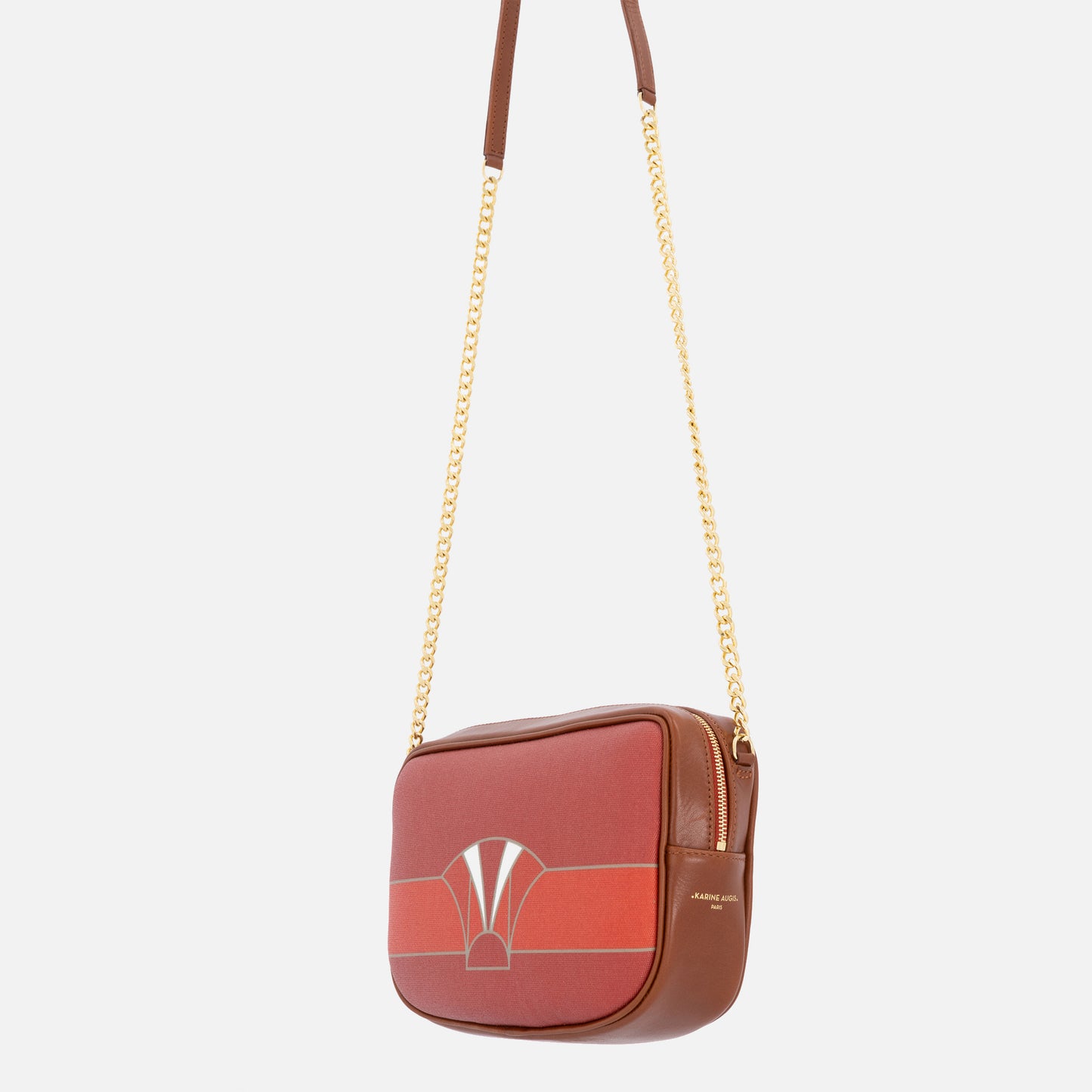 Rosalia Oak Red - Chain bag
