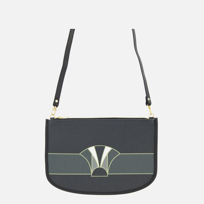 Lindy Hop Black - Pouch/Bag 2 shoulder straps