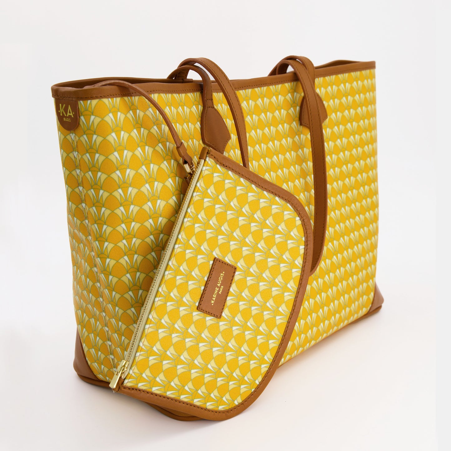 Overflow Yellow - Tote bag